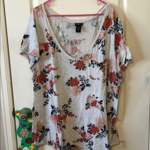 Torrid floral T-shirt